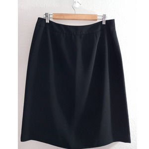 Jones Wear Essentials Formal Career Pencil Black Size 12 Skirt